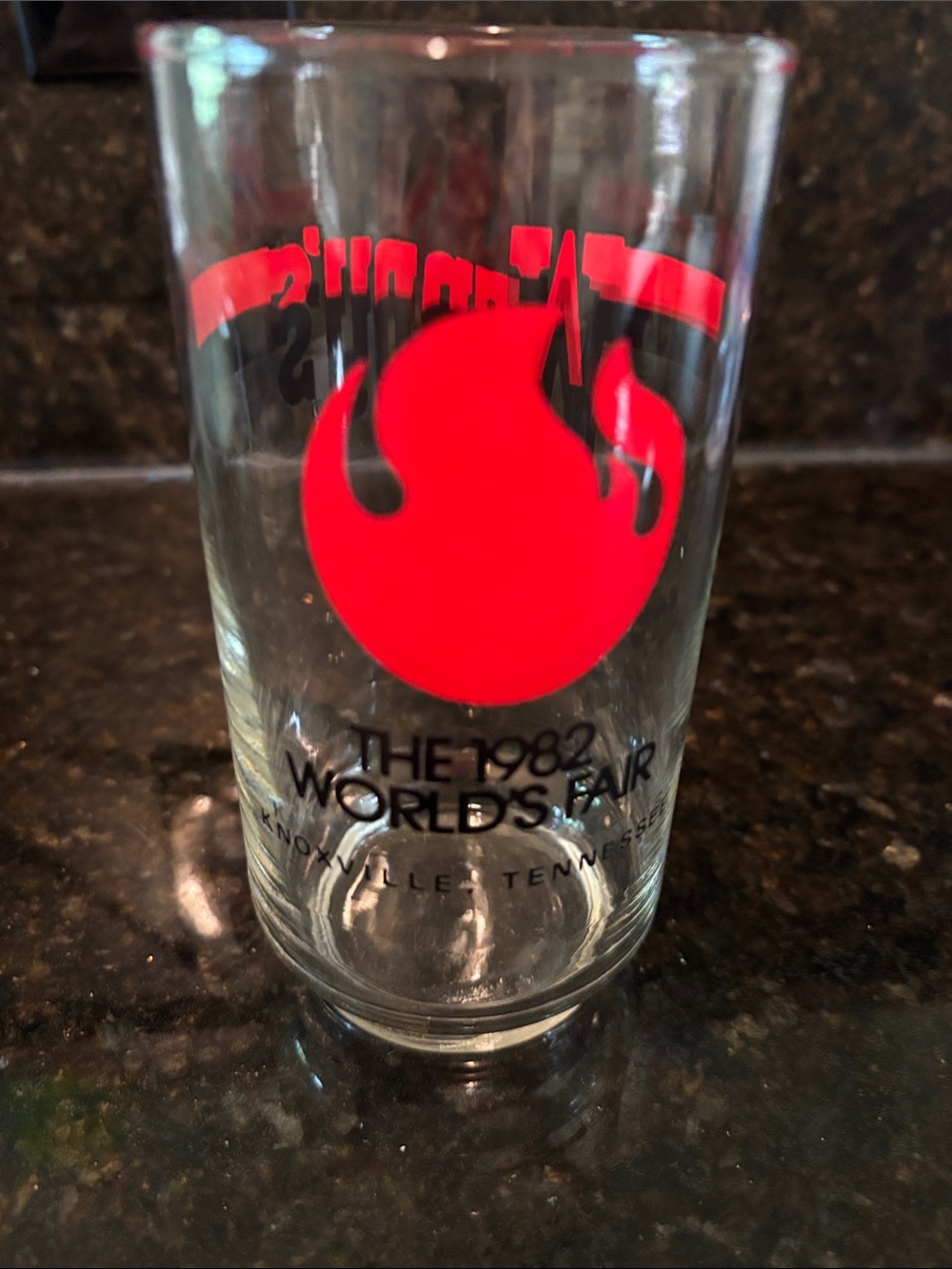 1982 Worlds Fair Glass Tumbler
